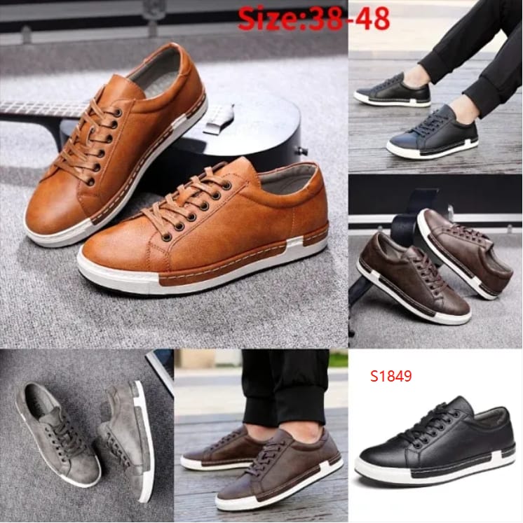 Men Leather Smart Casual Shoes