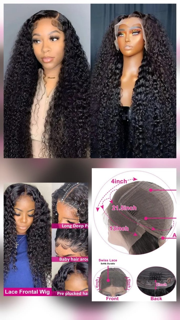 Waterwave Human Hair Wig