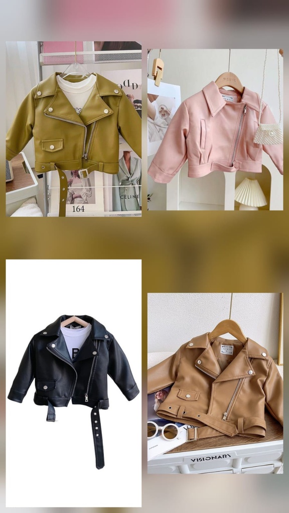 Kids Leather Jackets