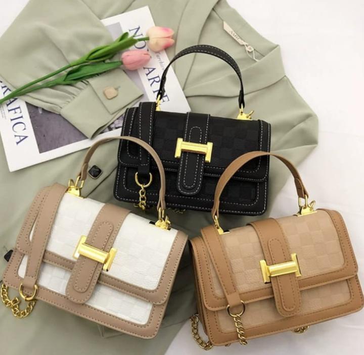 Partitioned Leather Sling