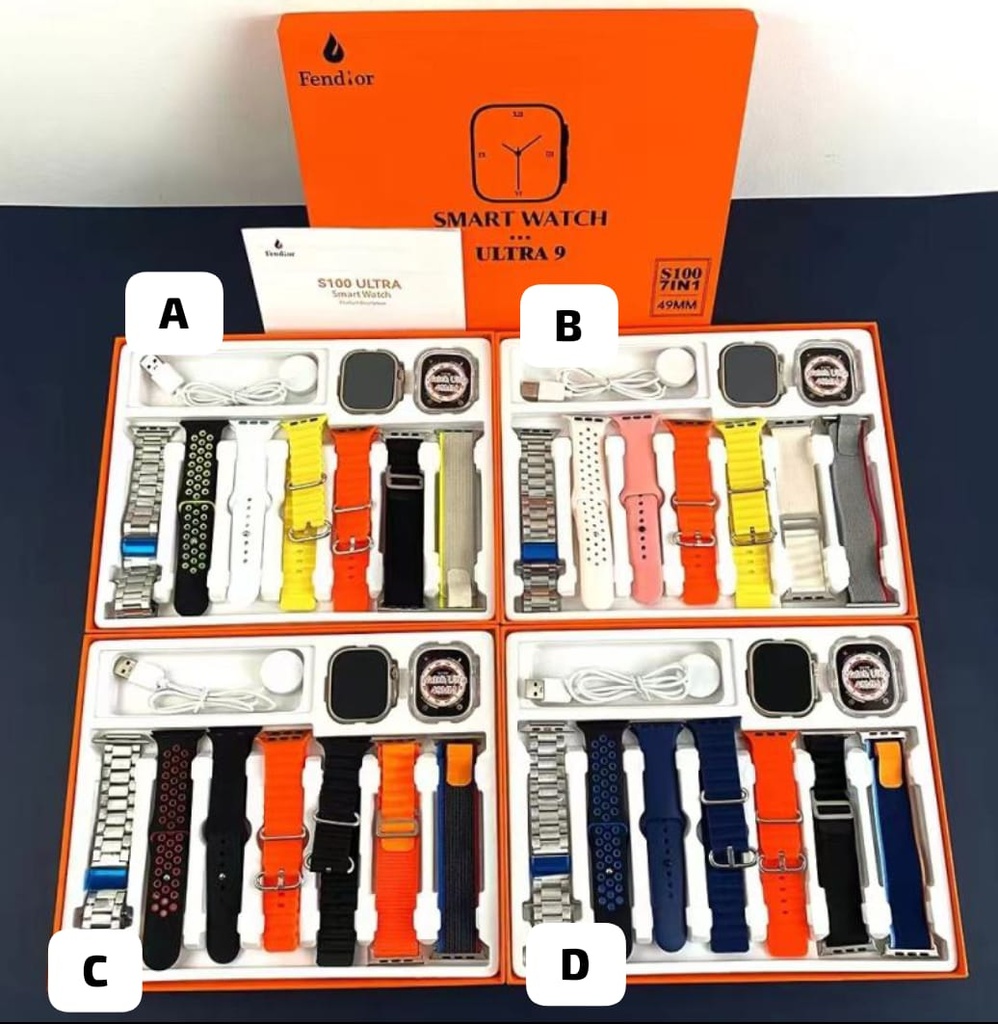 Ultra smartwatch Set