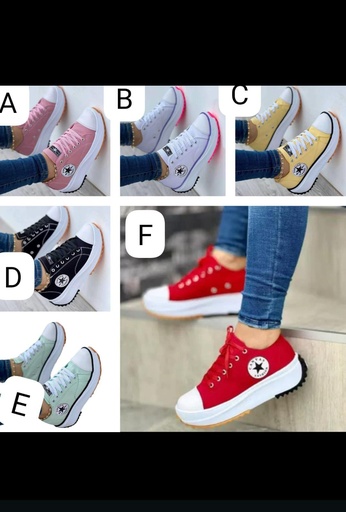 Ladies Converse Thick Sole Shoes