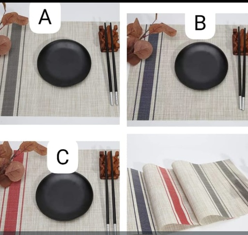 Table Plate Mats