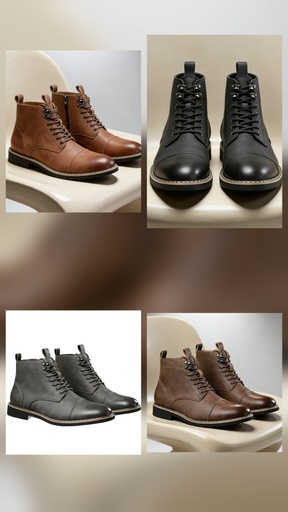 Men Genuine Leather Boots