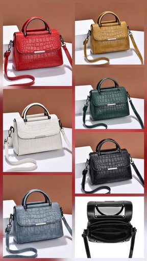 Crocodile Leather Slingbag