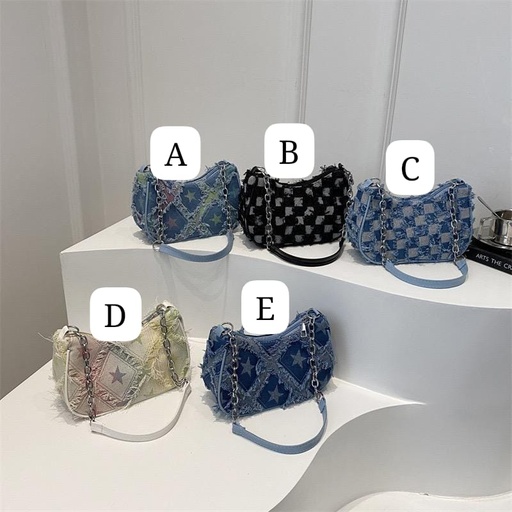 Denim Shoulder Bag